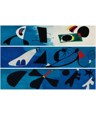 Joan Miro 胡安·米羅｜壁畫 I,壁畫 II,壁畫 III