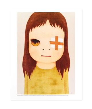 奈良美智 Yoshitomo Nara｜Untitled (Eye Patch)
