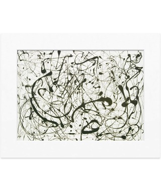 Pollock｜Number 14 Gray Print