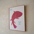 David Shrigley｜fish says fuck you all (魚說操你們所有人)_12