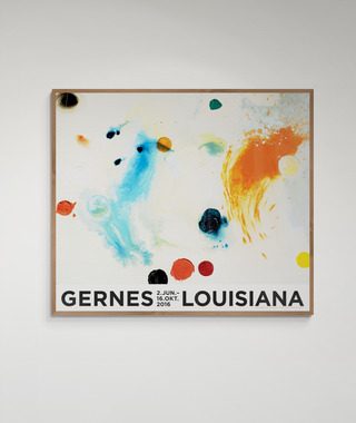 波爾·傑恩斯 Poul Gernes｜Untitled - painting (1962)