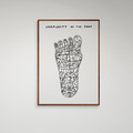 限量｜David Shrigley｜complexity of the foot (複雜的腳)_1