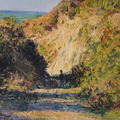 莫內 Monet｜往下的路 Le chemin creux_11