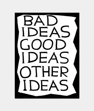 David Shrigley｜bad ideas good ideas (壞點子 好點子)