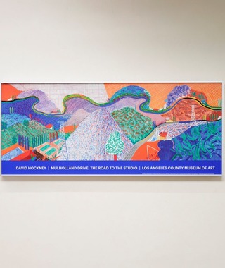 David Hockney｜Mulholland Drive 穆荷蘭大道