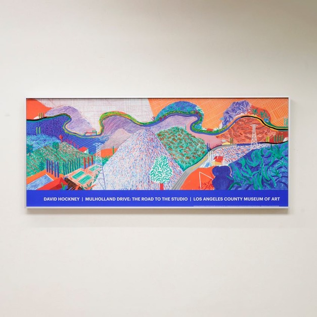 David Hockney｜Mulholland Drive 穆荷蘭大道