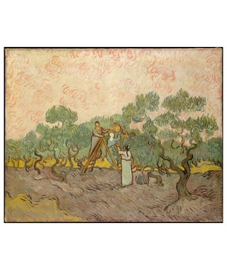 梵谷 Van Gogh｜Women Picking Olives