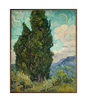 梵谷 Van Gogh｜Cypresses