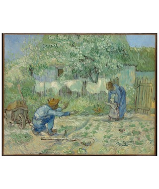 梵谷 Van Gogh｜First Steps, after Millet