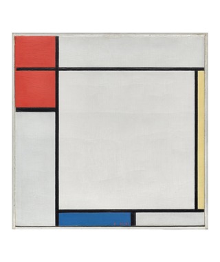 Piet Mondrian｜Red Yellow and Blue