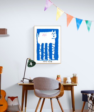 徐鵬雄｜綁腿貓  Leg-Wrapped Cat