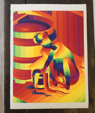 限量版畫｜Ay-O | Ukiyo-e