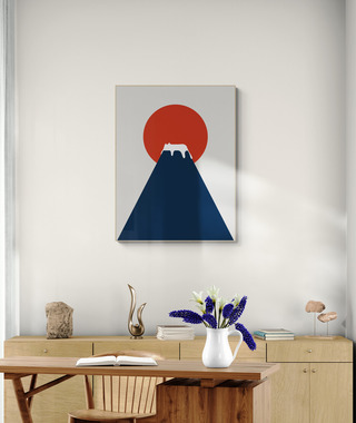 ilovedoodles｜貓咪地景 5-富士山