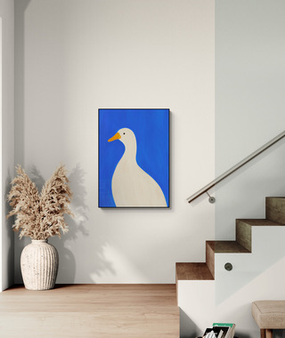 Erdy | 藍色的鵝