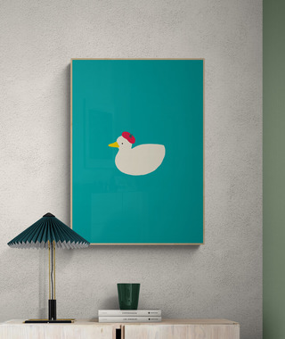 Erdy | 身為畫家的一隻鴨子