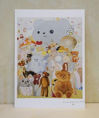 限量版畫｜長井朋子  Tomoko NAGAI｜大熊