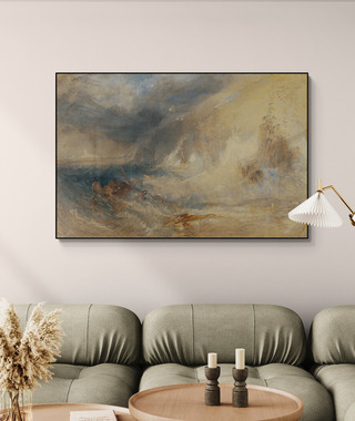 威廉·透納 William Turner |  Longships Lighthouse, Land’s End