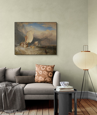 威廉·透納 William Turner | Fishing Boats with Hucksters Bargaining for Fish