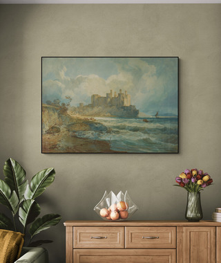 威廉·透納 William Turner | Conway Castle, North Wales