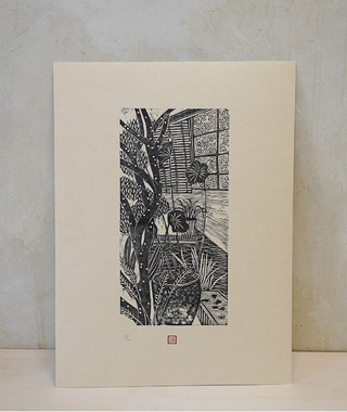 限量版畫｜沐冉Muran｜花窗