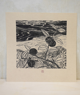 限量版畫｜沐冉Muran｜採夜果