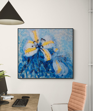 Piet Mondrian｜Golden-Banded Lily 金色百合