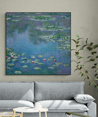 莫內 Monet｜睡蓮池塘 Water Lily Pond 1933