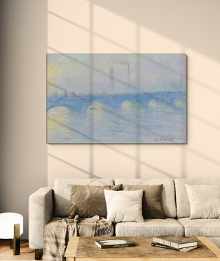 莫內 Monet｜ 霧色滑鐵盧橋