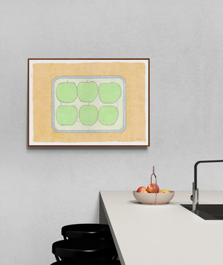 JinJin ｜ 琺瑯盤中的棗子