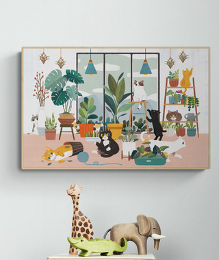 ABOO YANG 來散步｜等你回家 －貓咪（白天版）