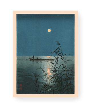 庄田耕峯 Shoda Koho｜月光下的海