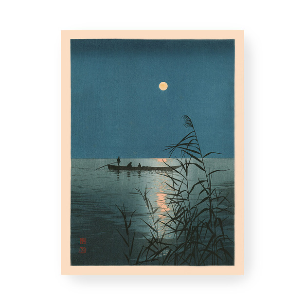 庄田耕峯 Shoda Koho｜月光下的海