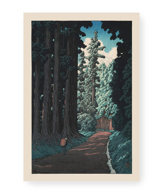 川瀬巴水 Kawase Hasui｜日光道路 昭和六年