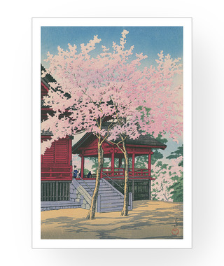 川瀬巴水 Kawase Hasui｜上野清水堂
