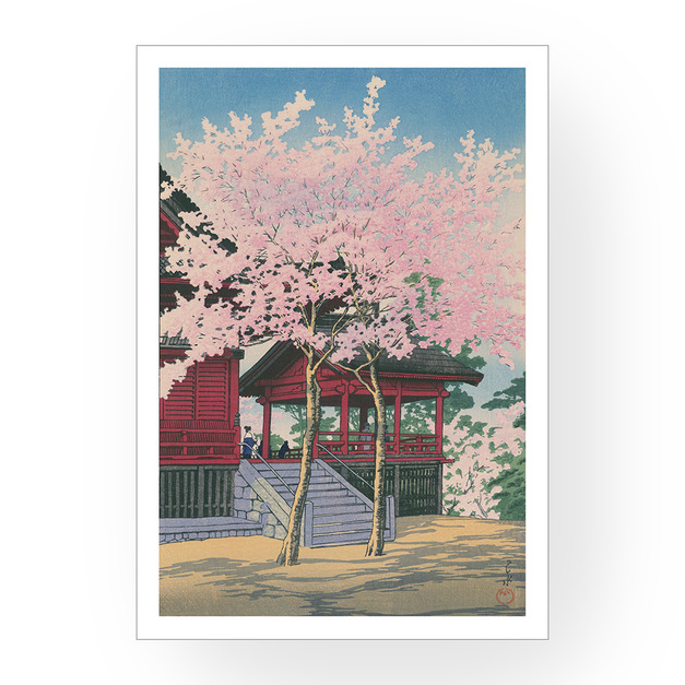 川瀬巴水 Kawase Hasui｜上野清水堂