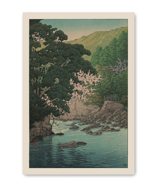 川瀬巴水 Kawase Hasui｜伊豆湯島