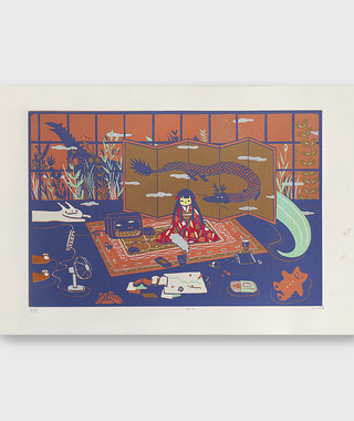 原作版畫｜蔡詠欣 XINs | 房間 Room