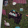 原作版畫｜蔡詠欣 XINs | 草的房間 Grass Room_2