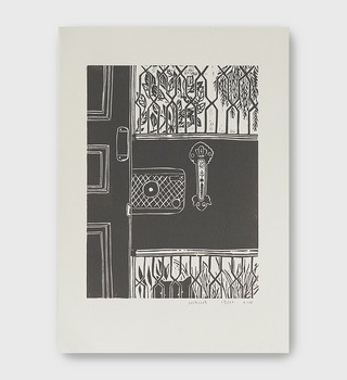 原作版畫｜蔡詠欣 XINs | 門 Door