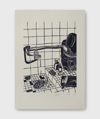 原作版畫｜蔡詠欣 XINs | 廚房 Kitchen