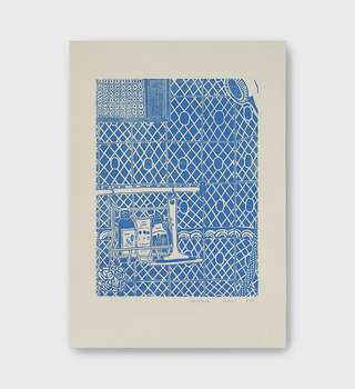 原作版畫｜蔡詠欣 XINs | 浴室 Bathroom