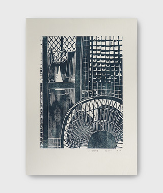 原作版畫｜蔡詠欣 XINs | 電扇 Fan