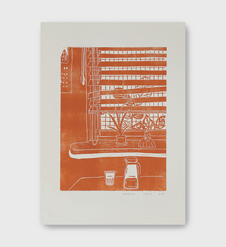 原作版畫｜蔡詠欣 XINs | 窗 Window