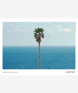 John Baldessari ｜ Palm tree/seascape