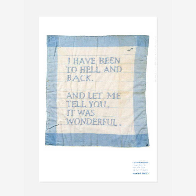 Louise Bourgeois布爾喬亞｜I Have Been to Hell and Back