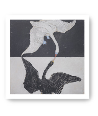 Hilma af Klint｜The Swan, no 1 (天鵝,no 1)