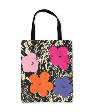 Andy Warhol｜帆布托特包－花