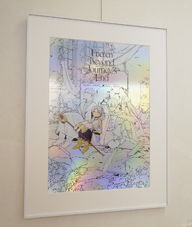 絕版｜葬送的芙莉蓮  葬送のフリーレン 雷射海報 (含裱框)