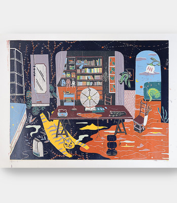 原作版畫｜蔡詠欣 XINs | 魔法之家