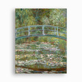 莫內 Monet｜水蓮池上的日本橋（Bridge over a Pond of Water Lilies）